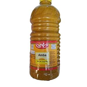 Shemesh Amba Mango Sauce. Kosher 7 lb., Best Before April 2026 