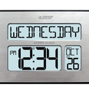 Atomic Digital Wall Clock With Backlight For Low Vision- 2In. Display