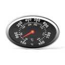Lid Thermometer Gas Grill Heat Indicator Replacement for Grillmaster Nexgrill 720-0697, 720-0737 Replacement Parts, BBQ Grill Temperature Gauge for Nexgrill 720-0830H, 720-0888, Charmglow