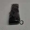 FLUFYMOOZ 9PCS Clip in Hair Extensions 22 Inch Curly Hair Extension Long Soft Synthetic Hairpieces for Women (Dark Reddish Brown)