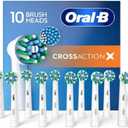 Oral-B Cross Action Electric Toothbrush Replacement Brush Heads, 10 ct.