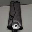 Heated Floor Mat Under Desk for Foot Warmer - Wider 110V Adjustable Temperature Electric Space Heaters Heating Pad - Carbon Crystal & Energy Saving Feet Warmers for Office,Home (Black Gray)