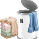 Large Towel Warmer for Bathroom, Luxury Hot Towel Warmer with Timer, LED Display Time and Temperature, Insulation Effect Up to 150 Minutes, Delay Time Up to 24 Hours