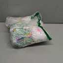 Inflatable Nursing Pillow for Breastfeeding  Travel Baby Feeding Cushion for Mom Support, Adjustable Waist Strap, Removable 100% Cotton Cover  Portable Newborn Essentials (White+pink)