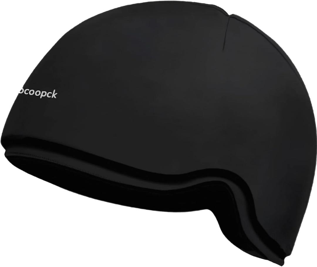 Cold Cap for Chemotherapy Patients, Chemo Care Package for Women and Men, Migraine Ice Cap, Ice Hats for Migraines, Head Cooling Pack for Headache, Cooling Hat for Stress Relief (Black)