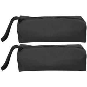 Chiffonade 2PCS Water proof Tool Pouch - Durable 600D Oxford Cloth Multipurpose Organizer Bag for Electrician Tools, Screwdrivers & Pliers(Black)