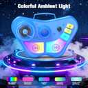 Stand Karaoke Machine Toy for Kids Ages 3-5 4-6 5-7 Birthday Gifts for 3 4 5 6 7 8 Year Old Boy, Kid Rechargeable Karaoke Microphone with 2 Wireless Mics, Bluetooth Speaker Toddlers Boys Party Toys