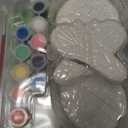Creative Roots Paint Your Own Butterfly, Ladybug & Sun Stepping Stone by Horizon Group USA, 1 box of 3 count