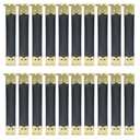 BokWin 20Pcs 3.5 Inch Metal Internal Flex Frames Kiss Clasp, Purse Clasp Frame Handmade Wallet DIY Craft
