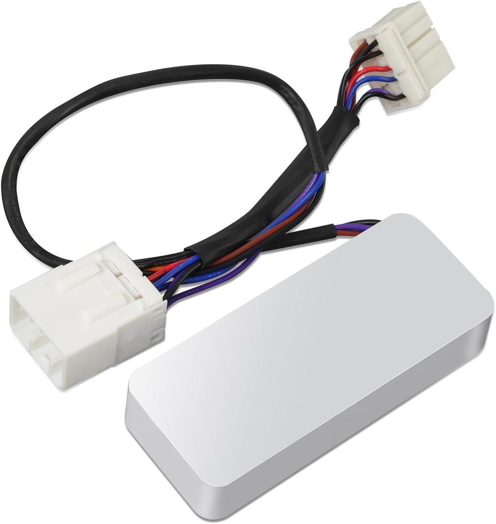 briidea Load Equalizer and Stabilizer Controller/Resistor Compatible with Harley Davidson Motorcycle, Led Turn Signals, Plug and Play, Solving Led Turn Signal No Flashing, Fast Flashing, MK-052, Gray