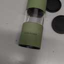 LARS NYSM Salt and Pepper Grinder Set Manual, Stainless Steel Salt and Pepper Mills with Adjustable Ceramic Grinder I Design Spice Shakers (Sage Green)