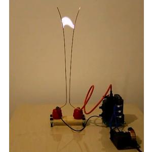 Jacob's Ladder Mini DC Induction Jacobs Ladder High-Pressure arc Cool DIY Student Experimental kit Tesla Coil Physical Experiment Geek Toy