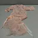 Newborn Lace Romper, Baby Girl Photography Props, Newborn Girl Photography Outfits with Flower Headband for Infants
