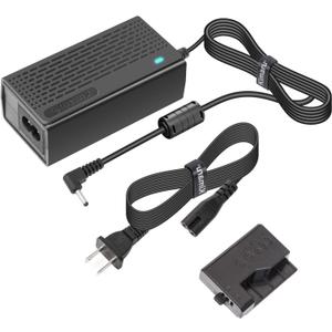 Kimaru ACK-E10 DR-E10 DC Coupler LP-E10 Dummy Battery AC Power Adapter Kit for Canon EOS Rebel T3 T5 T6 T7 1100D 1200D 1300D 1500D 2000D,Kiss X50 X70 X80 X90 Cameras.