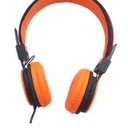 Skull Hand Wireless Headphones, Orange and Bla