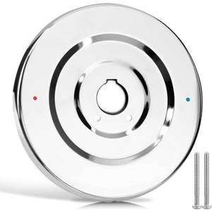 Chateau Shower Escutcheon Plate Replacement for 16090,Shower Trim Kit Replacement Parts for Tub Faucet Handle,Chrome