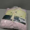 PAVILIA Womens Robes Kimono, Knee Length Plush Fluffy Winter Shower Bathrobe, Soft Fuzzy Cozy Warm with Pockets (Large-X-Large, Light Pink)