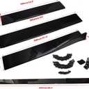 Universal 86.6 Inch Side Skirts Rocker Panels Extensions Compatible with Subaru,VW, Mazda,Mustang, Honda, Toyota, BMW Chevrolet, Ford, Mazda