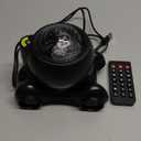 ENOKIK Galaxy Projector, Star Aurora Projector Built-in Bluetooth Speaker, Night Light for Kids Adults, White Noise Light for Home Decor/Relaxation/Party/Music/Gift (Black)