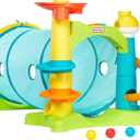Little Tikes 2-in-1 Activity Tunnel, Indoor Outdoor Playset for Toddlers, Boys and Girls Ages 1-3 Years