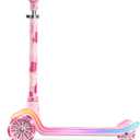 Jetson Twee 3-Wheel Light-Up Kick Scooter, Kids’ Scooter with LavaTech Deck Lights, Adjustable Handlebar Height, 4.7-Inch Wheels, Ages 3+