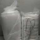 Memory Foam Queen Mattress Topper, 4 Inch Dual Layer Mattress Pad with Pillow Top Mattress Topper Queen Size Bed Cover, Support for Back Pain (White)