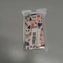 Trippy Hippie Halloween Phone Case Pumpkin Autumn Fall Cover for iPhone 13 Pro Max, Cute Cats Stars floral Plants Pattern for Girls Boys and Women,Trendy TPU Bumper Case for iPhone 13 Pro Max