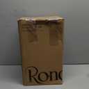 RONDURE 12.5" Modern Ceramic Table Lamp, Fully Dimmable Modern Bedside Lamps for Bedroom, Living Room and Nightstand, White Translucent Ceramic Shade, Warm Ambient Lighting, Corded, Bulb Included