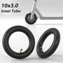 1PZ 1NT-3IN Heavy Duty 10x3.0 Inner Tube 10 inch Tires Replacement for Kugoo M4 Pro 10 inch 80/65-6 255x80 90/65-6.5 80/65-6.5 Electric Scooter