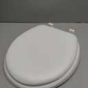 Soft Standard Vinyl Toilet Seat, White, 17 in