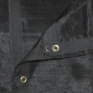 XTARPS - 20 ft. x 40 ft. - 7 oz Premium 70% Sun Shade, Shade Cloth, Shade Sail (Black Color)