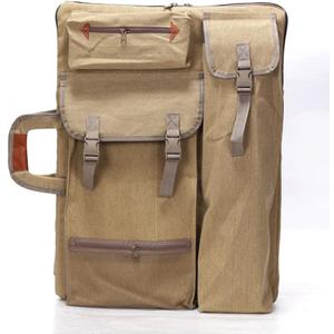 TRANSON Art Portfolio Case Artist Backpack Canvas Bag Large 26” x 19.5”