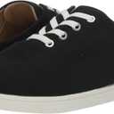 Spenco Women's Khloe Kick Sneaker (9.5 Wide, Q Black)