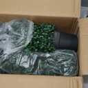 2 Pack 3ft Artificial Boxwood Topiary Spiral Trees in Planters, UV Resistant Faux Plants for Indoor Outdoor Use, Front Porch and Entryway Decoration