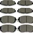 D1539 D1114 Front & Rear Ceramic Brake Pads - Fit Subaru BRZ, Forester, Impreza, Legacy, Outback, XV Crosstrek