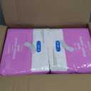 Amazon Basics Incontinence Pads for Women, Postpartum, Long, Bladder Control, Moderate Absorbency, Unscented, 108 Count (2 Packs of 54)