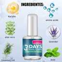 3 Days Nail Care Polish, Keratin Amino Acid Nail Oil, Moisturizing Clear Nail Care Gloss, Quick Dry Nail Conditioner for Weak Dry Nails, Natural Look Nail Care Solution, 16ML, Easy to Use