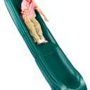 Swing-N-Slide NE 4699-T Super Summit Slide 3 Piece Plastic Scoop Slide for 5' Swing Set Deck Heights, Green