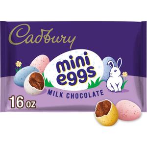 CADBURY MINI EGGS Milk Chocolate, Candy Bag, 16 oz (EXP 04/01/27)