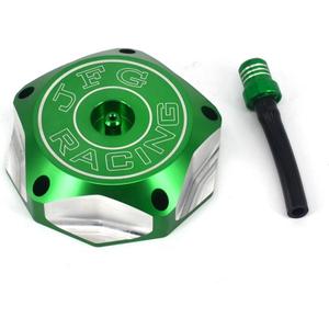 Dirt Bike Gas Cap Fuel Tank Cap for KLX110/L 2010-2024, KLX140/L 2008-2024, KX250 2005-2008/2019-2024, KX250F 2006-2019 And More Dirt Pit Bike, GREEN