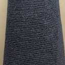 OLANLY Front Door Mat Indoor Outdoor Entrance, Waterproof All-Season, All-Weather Doormat, Sturdy Natural Rubber, Fade Resistant, Low Profile, Easy Clean Patio Porch Entryway Mat, 59x35, Blue (59" x 35")