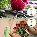 Rose Thorn Removal Kit:Rose Thorn Stripper Tool & Shears Scissor & Gardening Gloves,Flower Arrengement, Florist Supplies,Tape Craft Decoration Pins Set for Wedding Bouquets Making