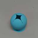 ARTopet Desktop Organizers Silicone Makeup Brush Holder Multipurpose Pen Holder Waste Diamond Collector Trash Can Storage Box for Brush, Art Supplies, Painting Brush and Craft-Circle Blue