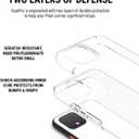 Incipio DualPro Case for Google Pixel 4 - Google Certified Protective Cover (Clear) [Extremely Rugged I Shock Absorbing I Hybrid] - GG-083-CLR
