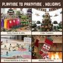 LovesTown 200PCS Army Men Toy Soldiers, Classic Military Toys for Kids 3+, School Projects, Dioramas & History Lessons, Stocking Stuffers, Holiday & Birthday Gifts for Boys