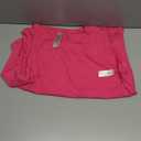 Amazon Essentials Women's Soft Cotton Relaxed-Fit Workout Tank Top (1X, Bright Pink)