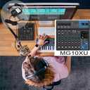 17V 600mA AC Power Adapter 3-pin for Mixing Console Mixer, Connector Pedalboard Power Supply Compatible with Yamaha MG16/MG166CX/MG166C/F4/F7/6FX/MG82X/ Audio with 3-Pin Connector