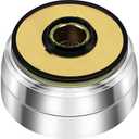 QYMOPAY Steering Wheel Adapter 3-Hole Truck Steering Wheel Adapter B9 for T680 & T800 NGP; 2012 to Present; 24.6mm X 36 Serration KW7 Models