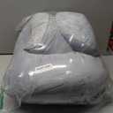 Momcozy Pregnancy Pillow, Original F Shaped Maternity Pillow for Pregnant Women with Adjustable Wedge Pillow, Full Body Support Pregnancy Pillows for Side Sleeping with Velvet Cover, Grey