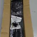 600LB Door Barricade Security bar- 24.5-50.7' Adjustable Door Stopper Stick for Front,Home,Apartment,Hotel,Heavy Duty Safety Lock Blocker Jammer-Women,Traveler Must Have (1PC, Matte Black)